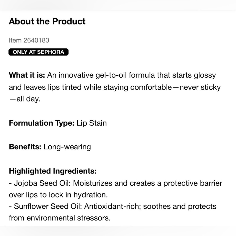 NIB Rare Beauty Soft Pinch Tinted Lip Oil in Hope - Picture 8 of 14